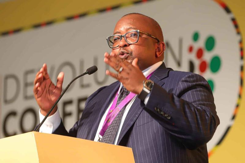 State Department for Housing and Urban Development PS Charles Hinga.